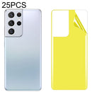 For Samsung Galaxy S21 Ultra 5G 25 PCS Soft TPU Full Coverage Rear Screen Protector
