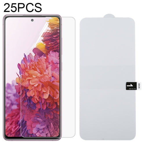 For Samsung Galaxy S20 FE 5G 25 PCS Full Screen Protector Explosion-proof Front Hydrogel Film