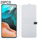 For Xiaomi Redmi K30 Pro 25 PCS Full Screen Protector Explosion-proof Front Hydrogel Film