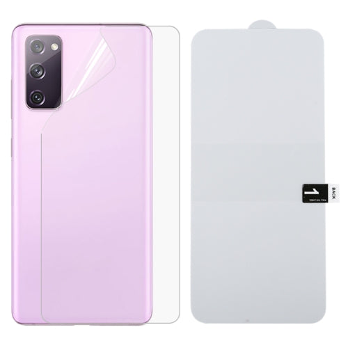 For Samsung Galaxy S20 FE 5G Full Screen Protector Explosion-proof Rear Hydrogel Film