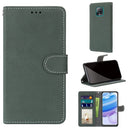 For Xiaomi Redmi 10X 5G / 10X Pro 5G Retro Frosted Horizontal Flip PU Leather Case with Holder & Card Slots & Wallet & Photo Frame(Green)