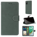 For Xiaomi Mi 10T Pro / 10T / Redmi K30S Retro Frosted Horizontal Flip PU Leather Case with Holder & Card Slots & Wallet & Photo Frame(Green)