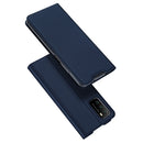 For Xiaomi Poco M3 / Redmi 9 Power DUX DUCIS Skin Pro Series Horizontal Flip PU + TPU Leather Case with Holder & Card Slots(Blue)