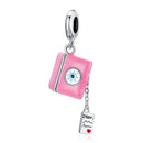 S925 Sterling Silver Love Diary Pendant DIY Bracelet Necklace Accessories