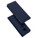 For Nokia 5.4 DUX DUCIS Skin Pro Series Horizontal Flip PU + TPU Leather Case, with Holder & Card Slots(Blue)