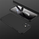 GKK Three Stage Splicing Full Coverage PC Case For iPhone 12 mini(Black)