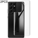 For Samsung Galaxy S21 Ultra 5G 2 PCS IMAK 0.15mm Curved Full Screen Protector Hydrogel Film Back Protector