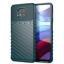 For Motorola Moto G Power (2021) Thunderbolt Shockproof TPU Protective Soft Case(Green)