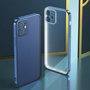 Benks Frosted Electroplating TPU Protective Case For iPhone 12 mini(Blue)