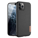 DUX DUCIS Fino Series PU + TPU Protective Case For iPhone 11 Pro(Black)