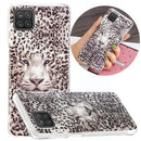 For Samsung Galaxy A12(EU Version) Luminous TPU Mobile Phone Protective Case(Leopard Tiger)