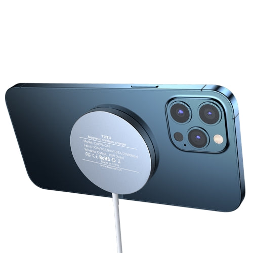 TOTUDESIGN CACW-048 Glory Series 15W Max Magnetic Wireless Charger(White)