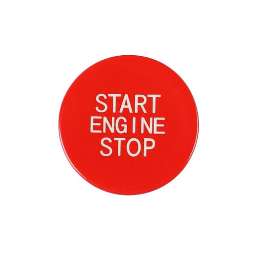 Car Carbon Fiber One-button Start Decorative Sticker for BMW 3 Series / G20 / G05 / G06 / G07 / G14 / G29 / F40 / F44(Red)