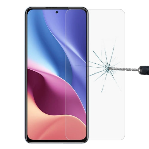 For Xiaomi Redmi K40 Pro 0.26mm 9H Surface Hardness 2.5D Explosion-proof Tempered Glass Non-full Screen Film