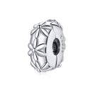 S925 Sterling Silver Flower Beads DIY Bracelet Necklace Accessories