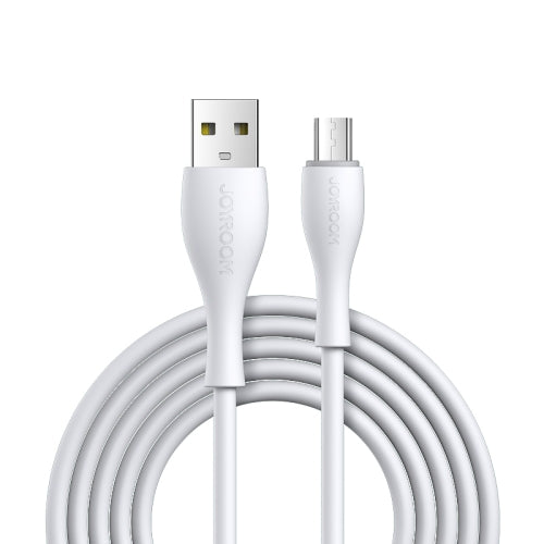 JOYROOM S-1030M8 M8 Bowling Series 2.4A USB to Micro USB TPE Charging Transmission Data Cable, Cable Length:1m(White)