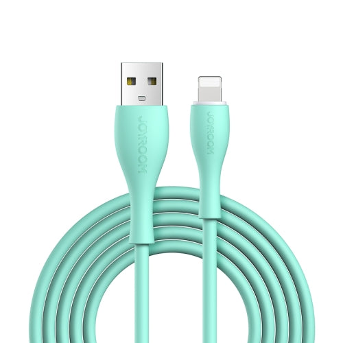JOYROOM S-2030M8 M8 Bowling Series 2.4A USB to 8 Pin TPE Charging Transmission Data Cable, Cable Length:2m(Green)