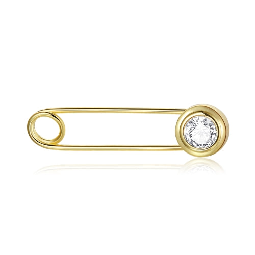 S925 Sterling Silver Sparkle Pin Women Earrings