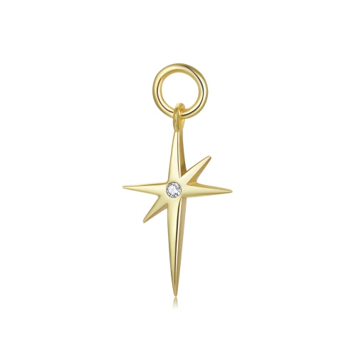 S925 Sterling Silver Silver Stars Women Earrings