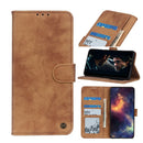 For Xiaomi Redmi K40 Pro Antelope Texture Magnetic Buckle Horizontal Flip PU Leather Case with Card Slots & Wallet & Holder(Brown)