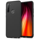 For Xiaomi Redmi Note 8 Lenuo Leshen Series Stripe Texture TPU Protective Case(Black)