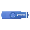Yvonne YT602-3 USB 3.0 USB + Micro OTG USB Flash Drives U Disk, Capacity:16GB(Blue)