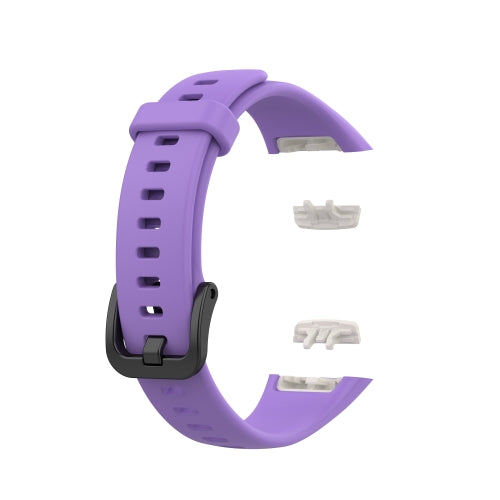 For Huawei Honor Band 6 TPU Replacement Strap Watchband, Size: One Size(Purple)