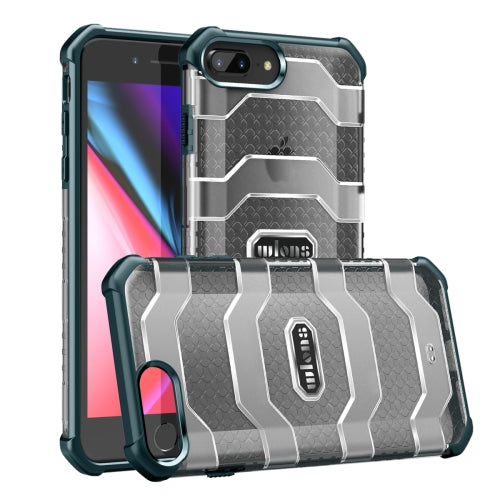 wlons Explorer Series PC + TPU Protective Case For iPhone 8 Plus / 7 Plus(Dark Green)