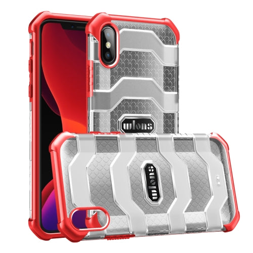 wlons Explorer Series PC + TPU Protective Case For iPhone XS Max(Red)