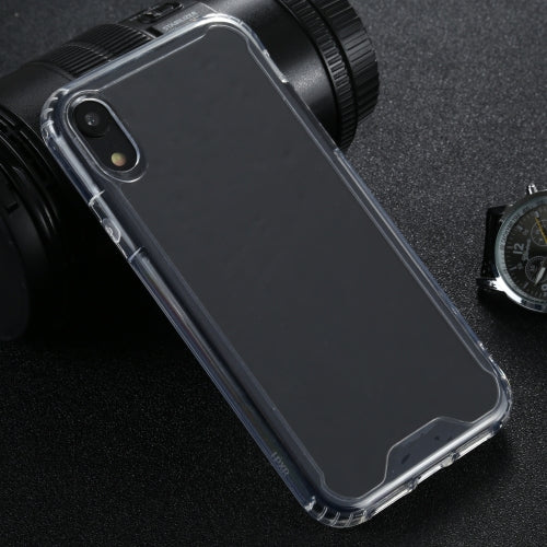 Four-corner Shockproof Transparent TPU + PC Protective Case For iPhone XR