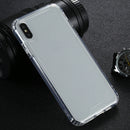 Four-corner Shockproof Transparent TPU + PC Protective Case For iPhone XS Max