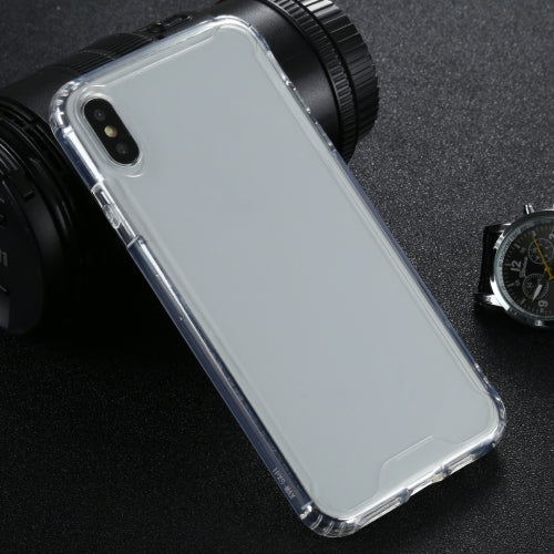 Four-corner Shockproof Transparent TPU + PC Protective Case For iPhone XS Max