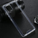 For Samsung Galaxy A42 5G Four-corner Shockproof Transparent TPU + PC Protective Case