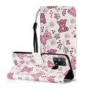 For Samsung Galaxy M31 Oil Embossed Coloured Drawing Pattern Horizontal Flip PU Leather Case with Holder & Card Slots & Wallet(Little Bear)