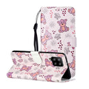 For Samsung Galaxy A42 5G Oil Embossed Coloured Drawing Pattern Horizontal Flip PU Leather Case with Holder & Card Slots & Wallet(Little Bear)