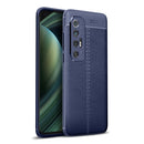 For Xiaomi Mi 10S Litchi Texture TPU Shockproof Case(Blue)
