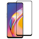 For OPPO Reno5 Lite Full Glue Full Cover Screen Protector Tempered Glass Film