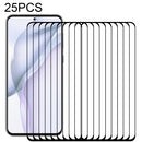 For Huawei P50 25 PCS Full Glue Full Cover Screen Protector Tempered Glass Film