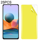 For Xiaomi Redmi Note 10 Pro / 10 Pro Max / Note 10 Pro india 25 PCS Soft TPU Full Coverage Front Screen Protector