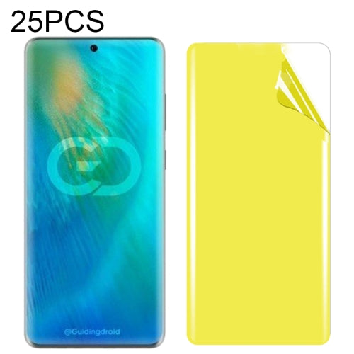 For Huawei P50 Pro+ 25 PCS Soft TPU Full Coverage Front Screen Protector