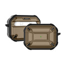 Wireless Earphones Shockproof King Kong Armor Silicone Protective Case For AirPods Pro(Brown)