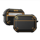 Wireless Earphones Shockproof Ares Hardware TPU Protective Case For AirPods Pro(Black)
