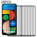 For Google Pixel 4a 5G 25 PCS Full Glue Full Screen Tempered Glass Film