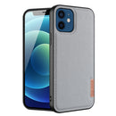 DUX DUCIS Fino Series PU + TPU Protective Case For iPhone 12 mini (Blue)