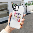Integrated Design Pattern Protective Case For iPhone 12 mini(English Painting)