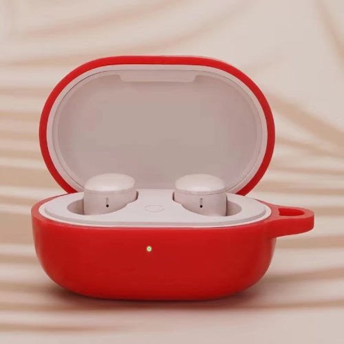 Silicone Earphone Protective Case for Xiaomi Redmi AirDots3(Red)
