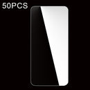 For Doogee S58 Pro 50 PCS 0.26mm 9H Surface Hardness 2.5D Explosion-proof Tempered Glass Non-full Screen Film