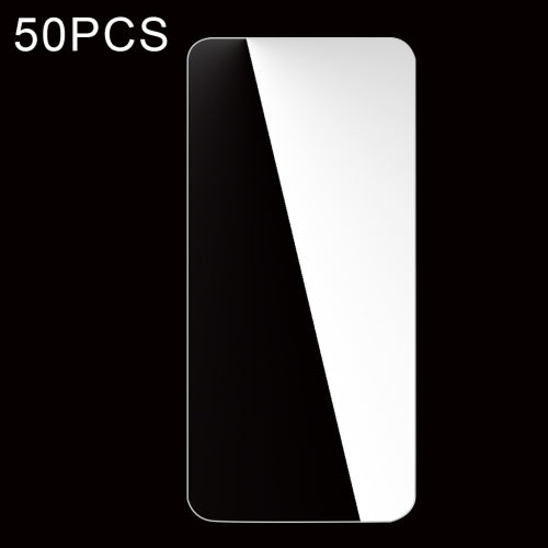 For Doogee S58 Pro 50 PCS 0.26mm 9H Surface Hardness 2.5D Explosion-proof Tempered Glass Non-full Screen Film