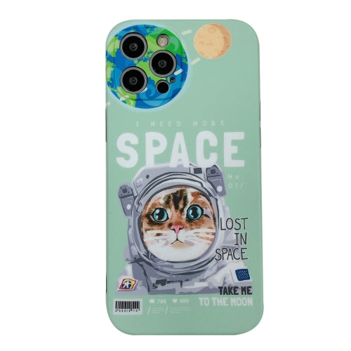 Cartoon Pattern IMD Protective Cover For iPhone 11(Green)