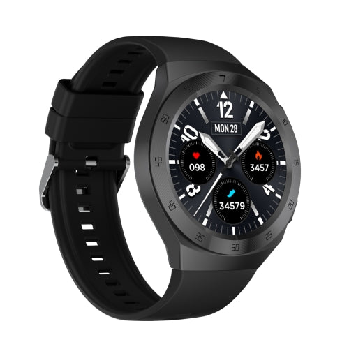 TCWH005-SK1 1.3 inch IPS Screen IP68 Waterproof Smart Watch, Support Heart Rate Monitoring / Sleep Monitoring / Bluetooth Call(Black)